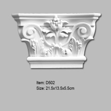 Capital de cadre de fenêtre et de porte en PU